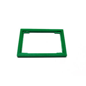 Moldura marcador bateria digital DSN-DVM-568 para caixa de som Verde