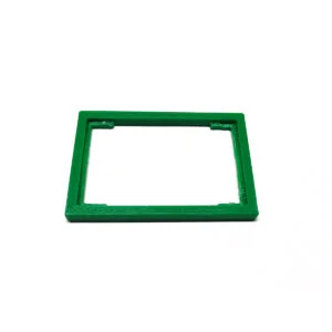 Moldura marcador bateria digital DSN-DVM-568 para caixa de som Verde