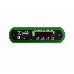 Moldura horizontal Verde para MP3 Kebidu