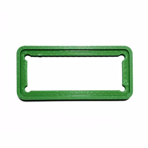 Moldura do player JQ-D022BT-A para caixa som Verde